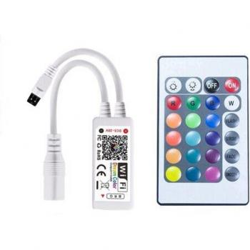 Contrôleur Bluetooth LED RGB 12V pour bandes lumineuses