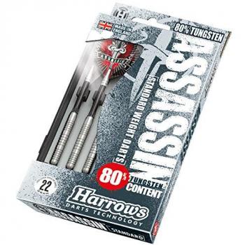 Harrows Darts Assassin Ringed 80% Tungsten Steel Tip Darts