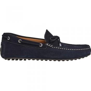 Mocassini da Barca Uomo Hackett Suede Blu Oceano Scuro EU 44