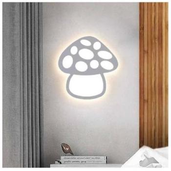 Aplique Decorativo LED Hongo 9W 3 Colores Aq26-b3c