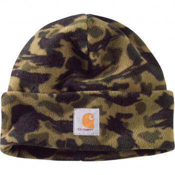 Chapeau Fleece Camouflage Carhartt Vert Brun Taille Unique