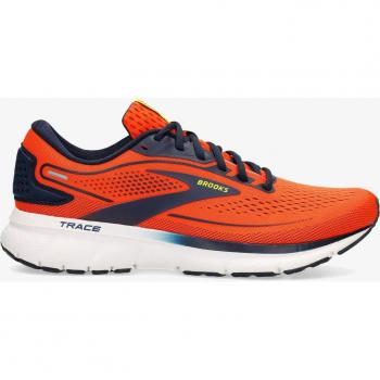 Brooks Trace 2 - Scarpe da corsa arancioni per uomo taglia 41
