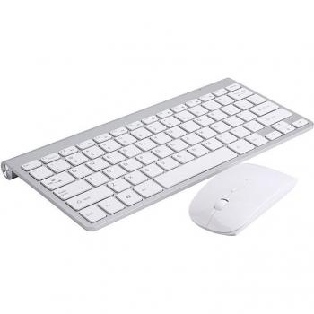 Ultra-Thin Wireless Keyboard and Mouse Combo - Rose Gold