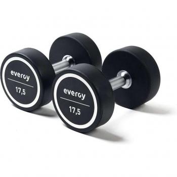 Evergy Mancuernas redondas Élite PU (par) - 17.5kg