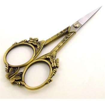 Ciseaux de couture vintage Zakka en acier inoxydable