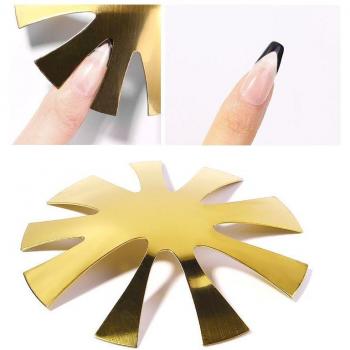 Plantilla de Corte para Manicura Francesa