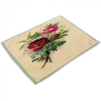 Rose Floral Table Placemat