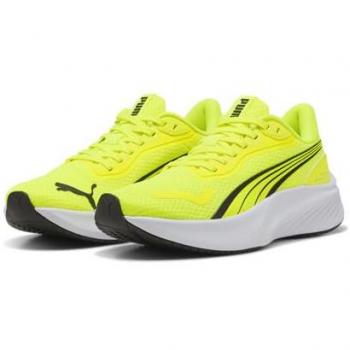 Puma Unisex Sneaker Pounce Lite Jr 37 Giallo Fluo
