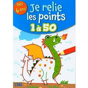 Je relie les points de 1 à 50