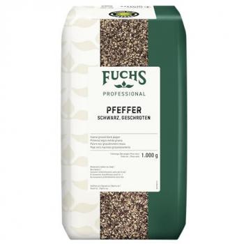 Fuchs Pfeffer schwarz, grob geschrotet, 1,0 kg