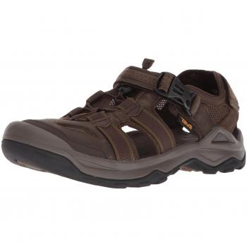 Men's Teva Omnium 2 Leather Sandals Turkish Coffee 8(D)
