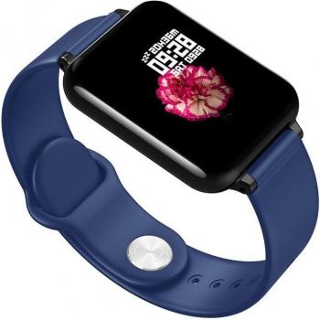 Smart Fitness Band Watch Heart Rate Blood Pressure Oxygen Step Waterproof Color Display Message Alert