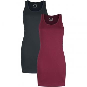 Kurzschick: RED by EMP Klein-Kleid in Rot/Schwarz