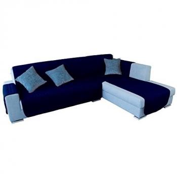 Eleganter Sofabezug für Chaiselongue 2 Sitzer