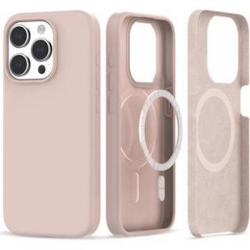 Tech-Protect Custodia in Silicone MagSafe per iPhone 15 Pro Max - Rosa