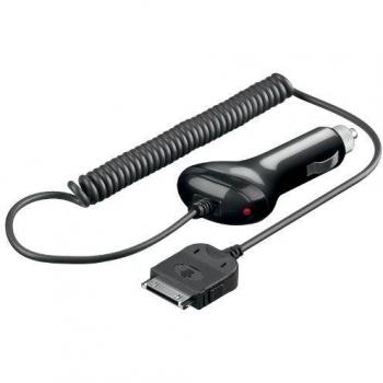 KFZ-Ladekabel 12V/24V passend für Apple iPad, schwarz