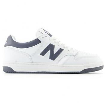 Sneakers adultes New Balance BB480 - Cuir blanc