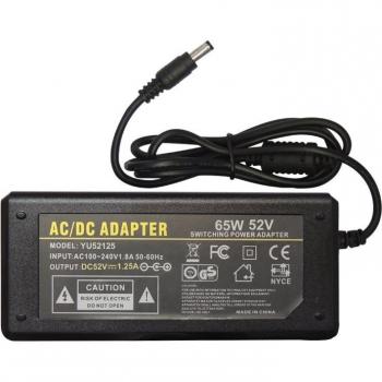 Cargador de alimentación CC 52V 1.25A para CCTV
