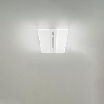 Perenz - Plafoniera In Metallo Rettangolare Moderna Tape Bianco Led