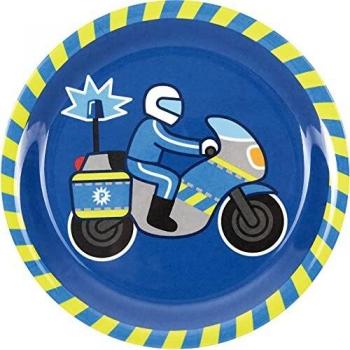 DIE SPIEGELBURG 17367 Melamin-Teller Polizei (Wenn ich mal groß bin)
