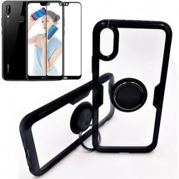P20 Lite Armor Kit : Coque + Verre Trempé 5D Transparent