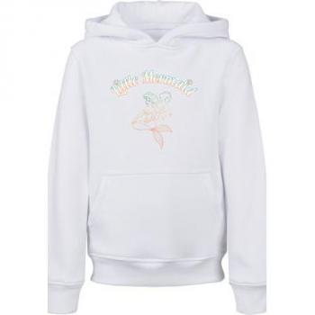 Disney Arielle Meerjungfrau Kapuzenpullover, Größe 146/152, weiß