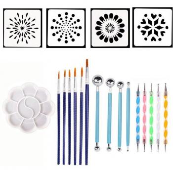 20PCS Stone Painting Dotting Tools Set