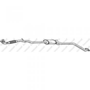 BOSAL 293-031 Mittelschalldämpfer – Chevy Kompatibel