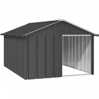 Vidaxl - Dog House Anthracite 116.5x153x81.5 cm Galvanised Steel