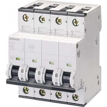 Siemens - LS-Schalter 4P 10A 15kA C-Typ 4 Module 5SY74107