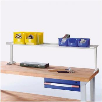 Robuste Ablage für Werkbänke 1250x300x375 mm aus Metall