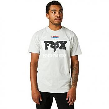 Fox Racing Honda Premium Short Sleeve T-shirt Light Grey Male S