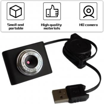Webcam HD Mic 8 Megapíxeles