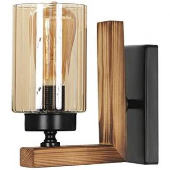 Lampada da parete rustica
