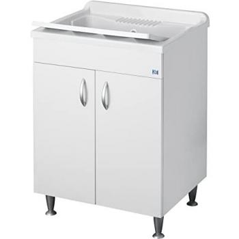 Lavatoio con Mobile Bianco Pilozzo 60x60