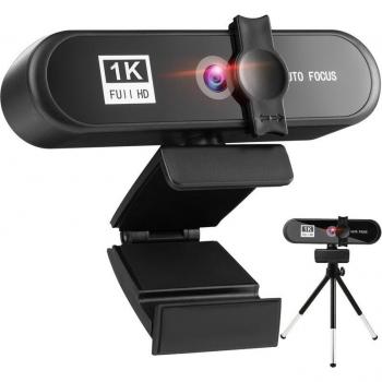 4K HD Autofocus Webcam with 8MP Lens