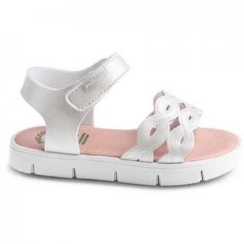 Polina Pure White Child Sandals