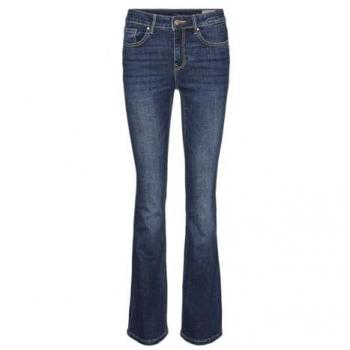 Vero Moda Flash Flared Jeans Dames Donkerblauw LI3110
