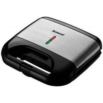 Sanduicheira E Grill Amvox 500 750W Preto 127V
