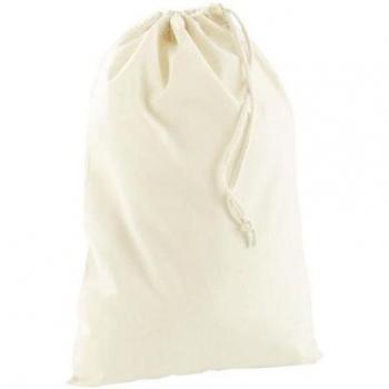 Westford Mill Recyclable Cotton XS Black Tidy Tote