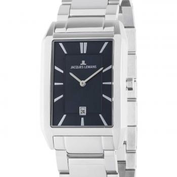 Jacques Lemans 1-2159L Torino eckige Unisex Uhr 30mm 5ATM