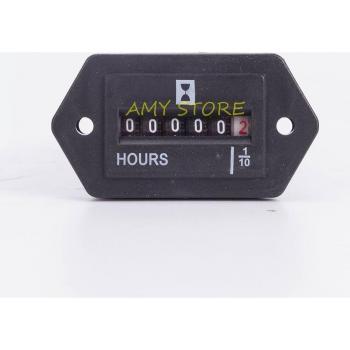 DC10V~80V AC100-250V Sealed Tractor Diesel Engine Hour Counter SYS-1