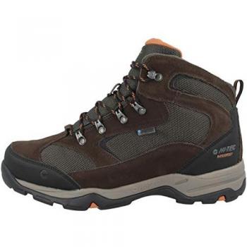 Hi‑Tec Storm Wp : Chaussures Outdoor Étanches – Hommes, Marche Trekking Brown