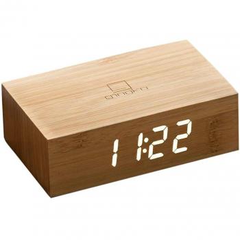 Horloge Flip Naturel Bambou
