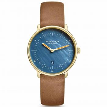 Naos XS Quarz in Perlmuttblau