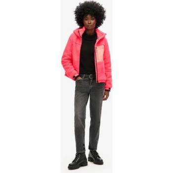 Superdry HyperFire Pink Trekker Fleece, Size 2XS for Women