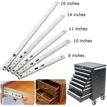 Micro Ball Bearing Drawer Slide 17mm