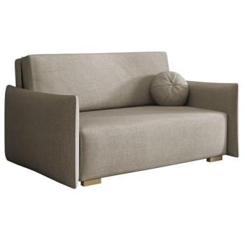 MIRJAN24 Schlafsofa Viva Glov III, mit Bettkasten und Schlaffunktion, inkl. Kissen, Holzfüße, 3-Sitzer