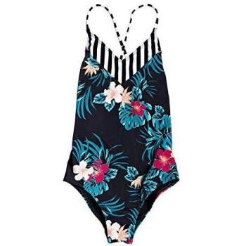 Roxy Sunkissed - Maillot de Bain Une pièce - Fille 7 Ans - Bleu