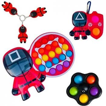 Squid Game Sensory Spinner Kit – Kids Edition